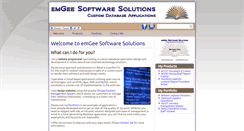 Desktop Screenshot of emgeesoft.com