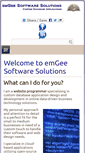 Mobile Screenshot of emgeesoft.com